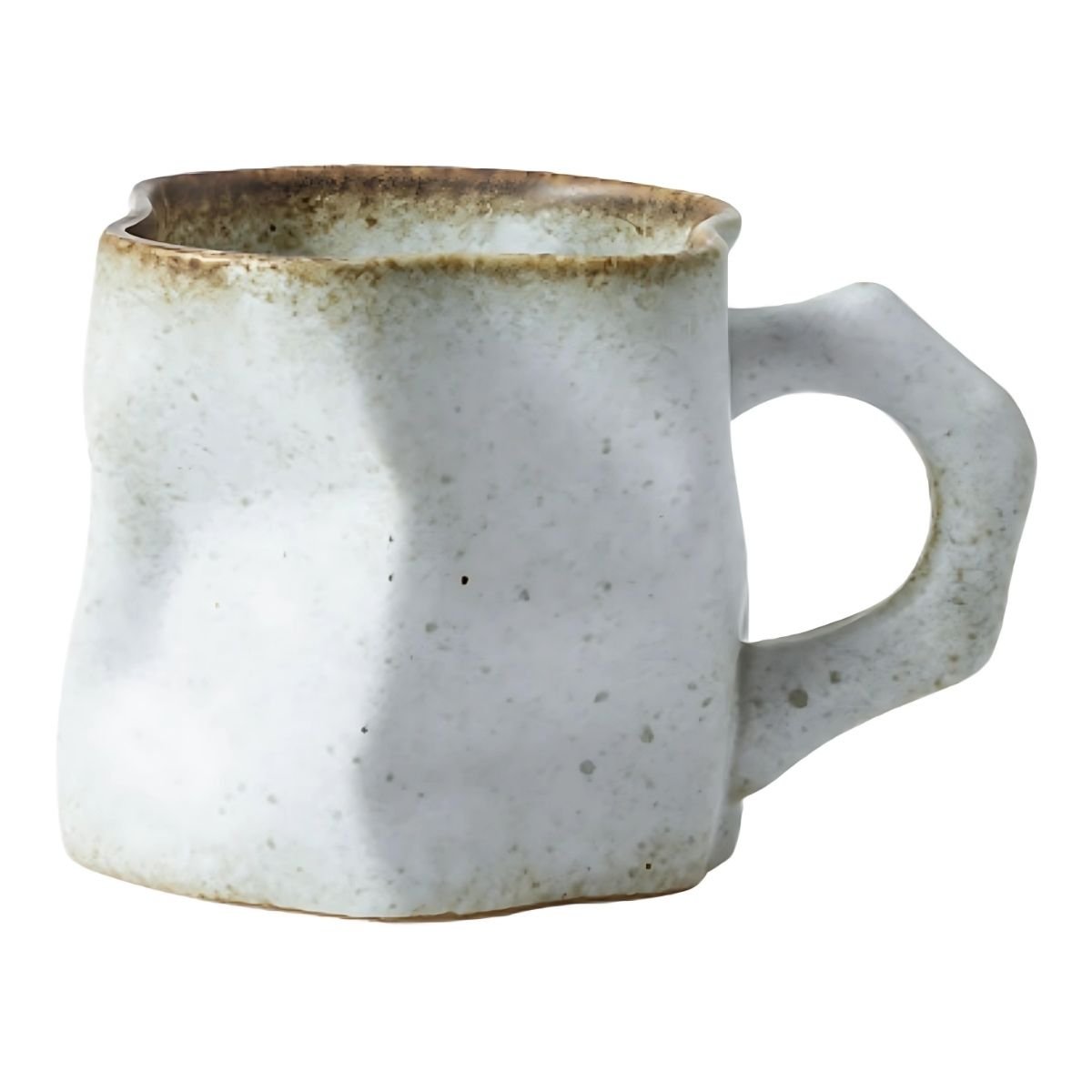 Asymmetrical Mug - Mugs - asymmetrical - ceramic - beekindled