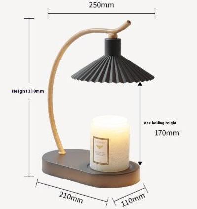 Candle Warmer Umbrella Lamp - Lamps - bedroom - candle - beekindled