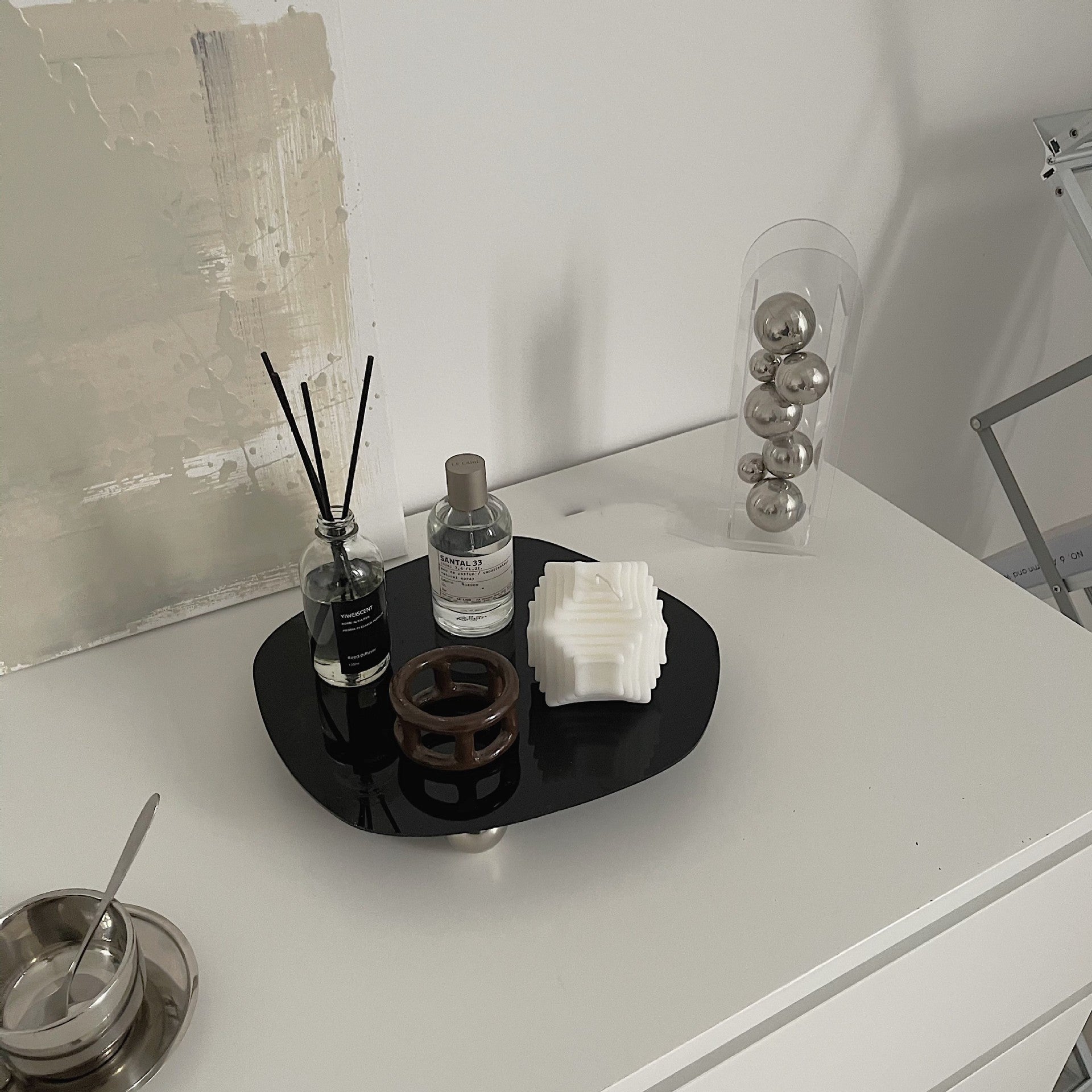 Kinna Tray - CHROME