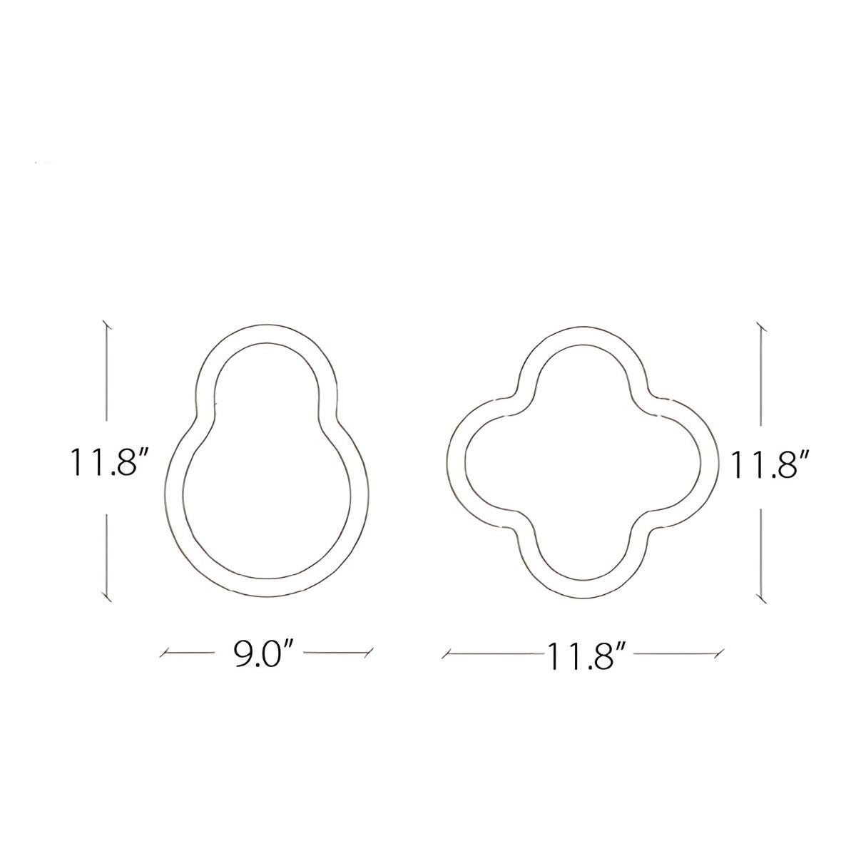 Clover Mirror - Mirrors - bedroom - decor - beekindled
