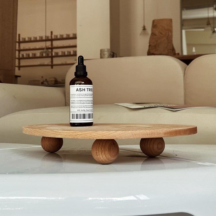 Geometric Wood Tray - Trays - bathroom - bedroom - beekindled