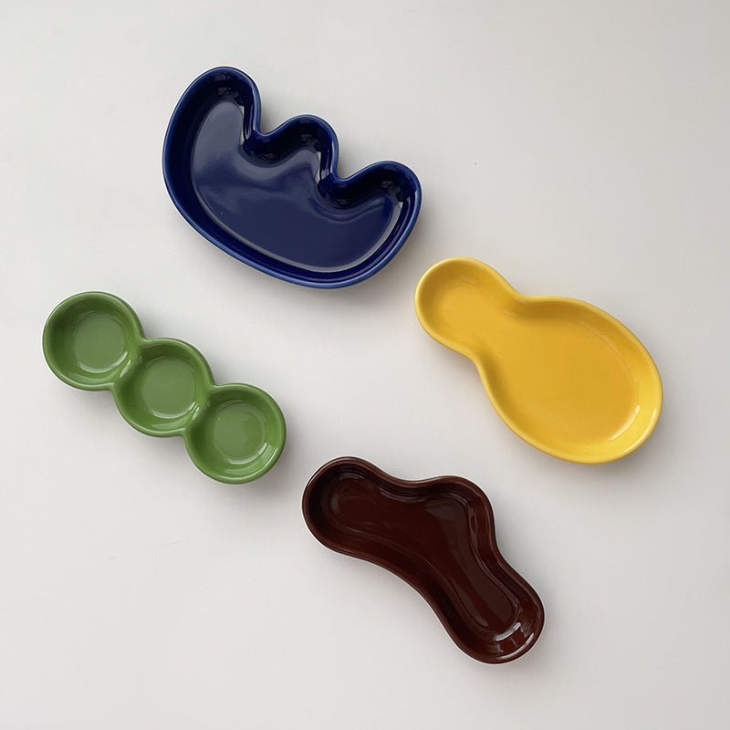 Geometrical Trinket Dish - Dish - bedroom - ceramic - beekindled