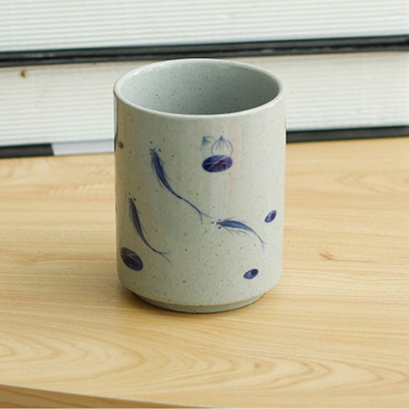 Sakura Cup / Fish - Drinking Glasses - cup - dinnerware - beekindled