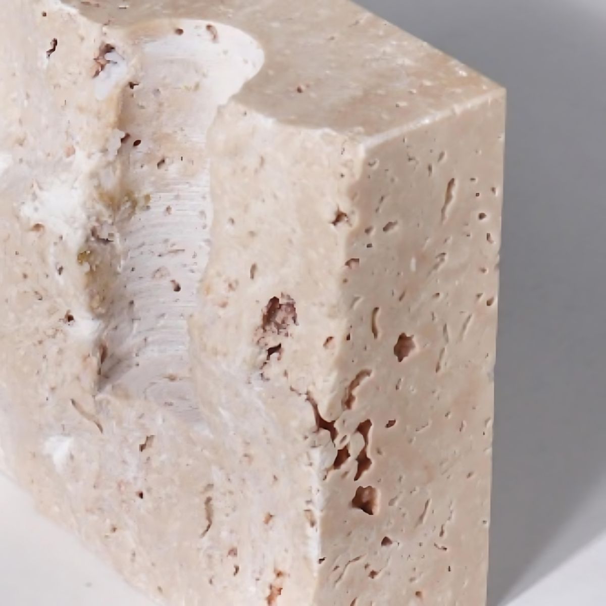 Marble Block Candle Holder - Candle Holder - candleholder - decor - beekindled