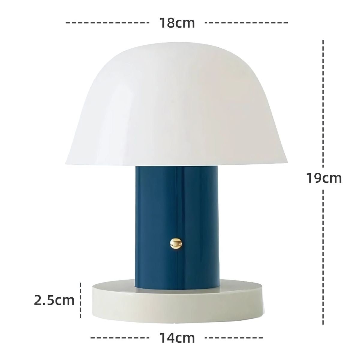 Nordic Touch Lamp - Table Lamp - cordless - entryway - beekindled