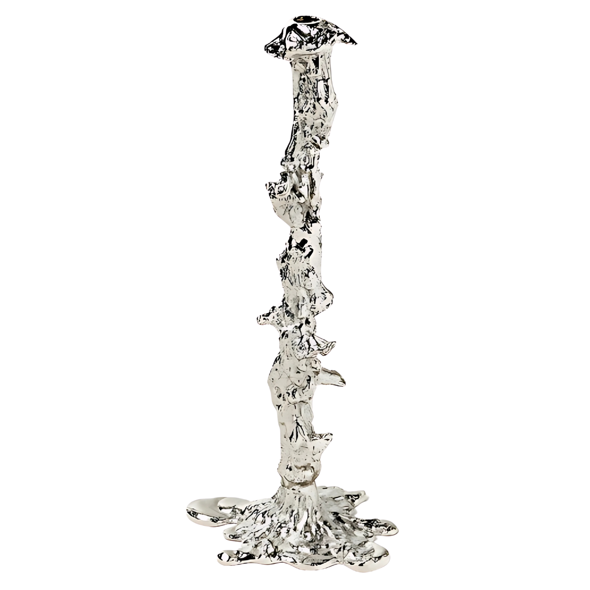 Drope Candlestic - CHROME