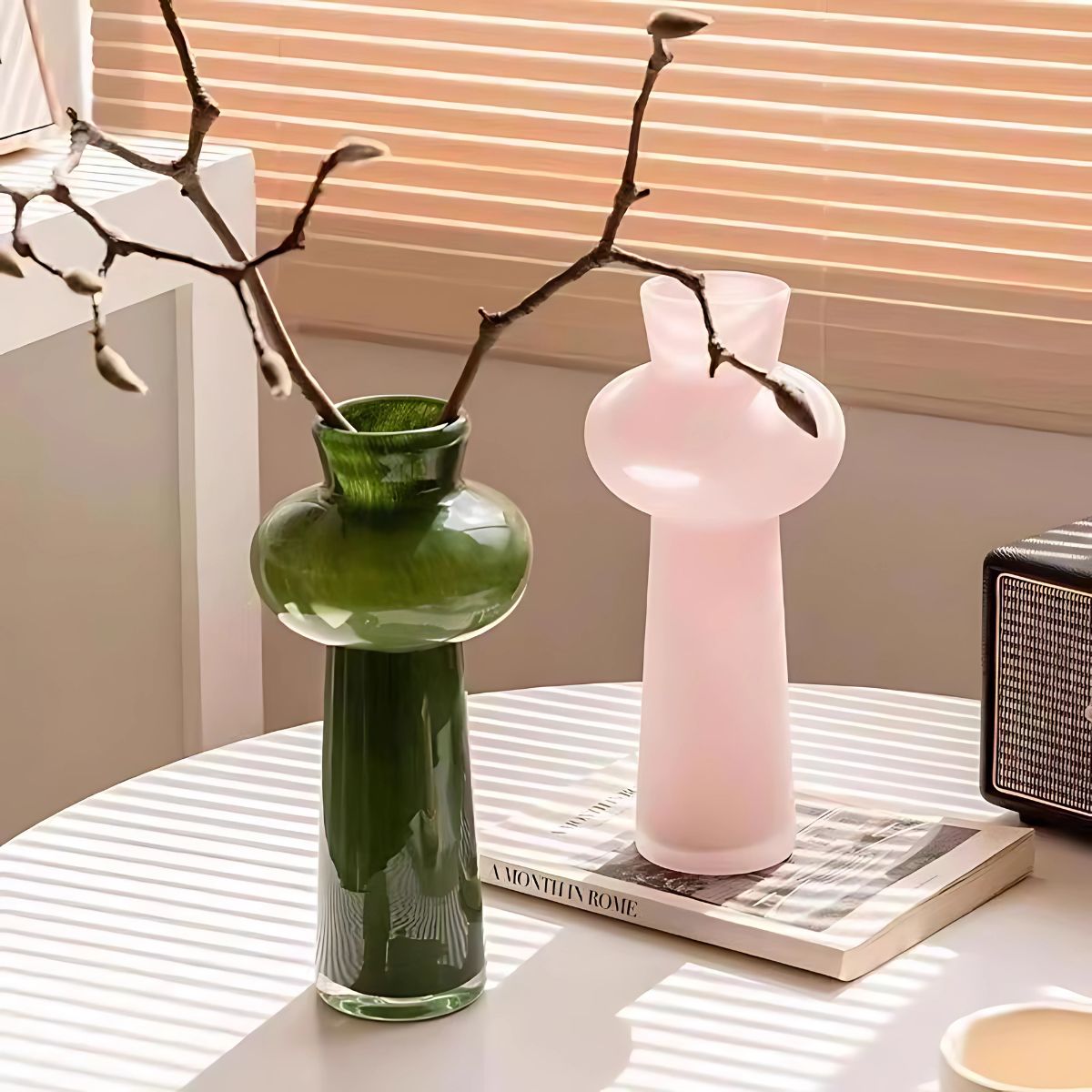 Sissi Glass Vase - Vase - decor - entryway - beekindled