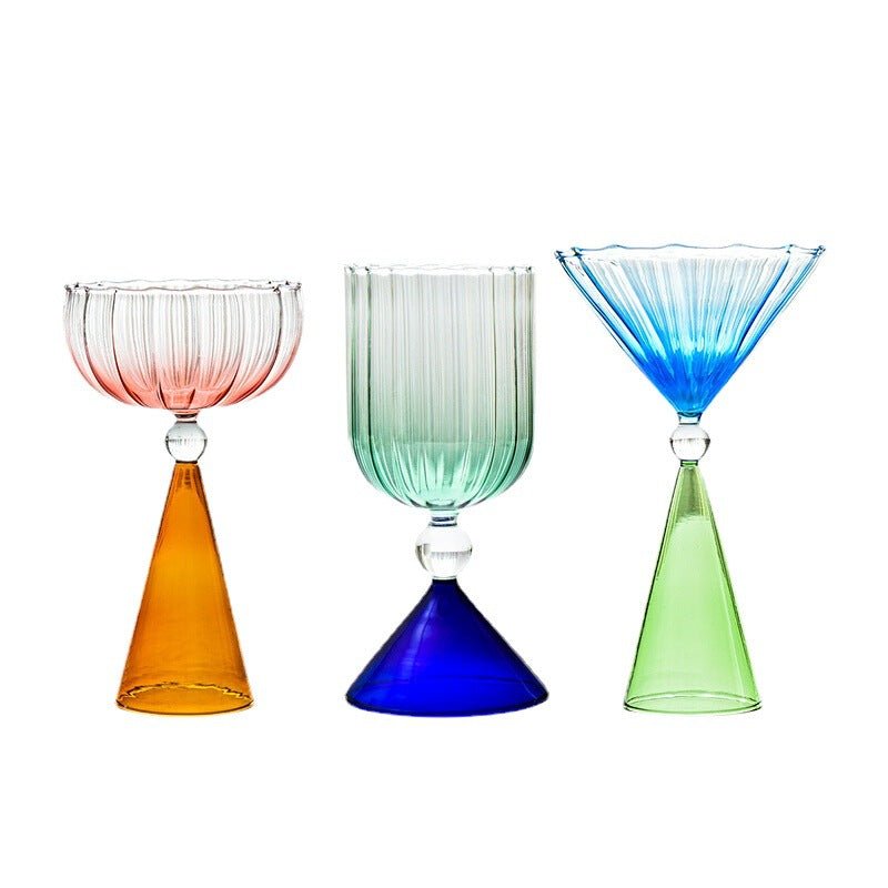 Flower Ripple Cocktail Glass