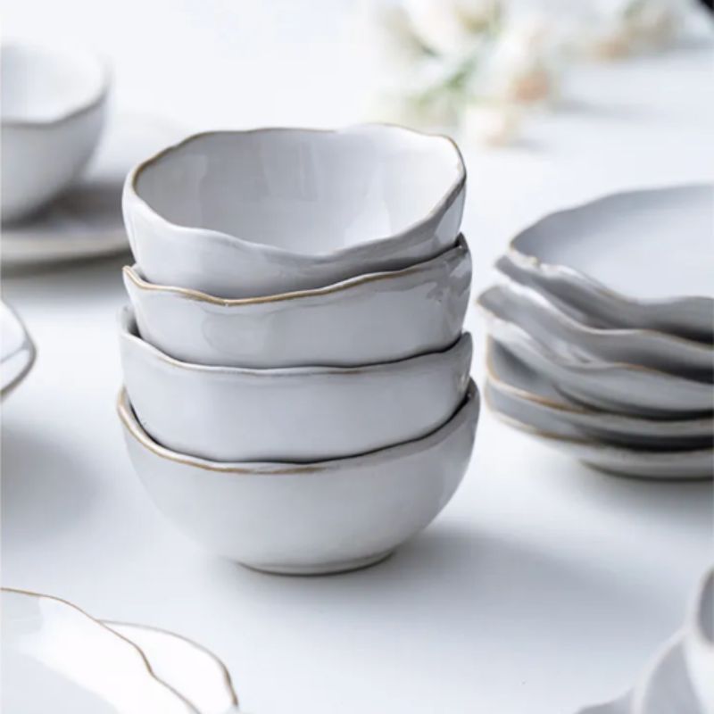 Asymmetrical Dinnerware - Plates & Bowls - best seller - bowl - beekindled