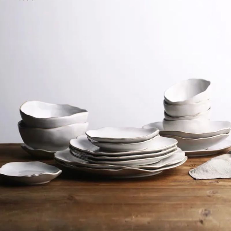 Asymmetrical Dinnerware - Plates & Bowls - best seller - bowl - beekindled