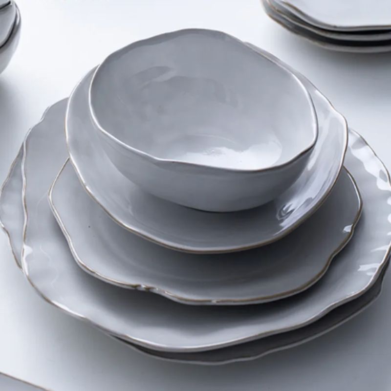 Asymmetrical Dinnerware - Plates & Bowls - best seller - bowl - beekindled