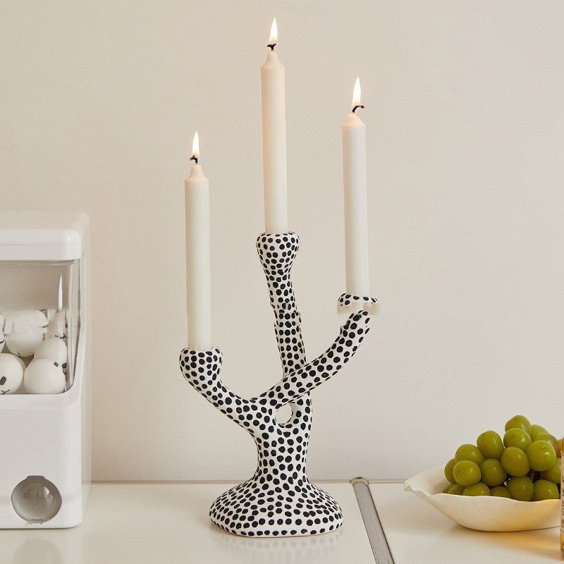 Kusama Dots Candleholder Candle Holder candleholder beekindled