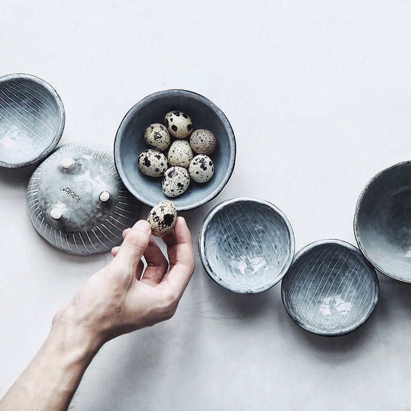 Blue Trinket Dish - Trays - kitchen - beekindled