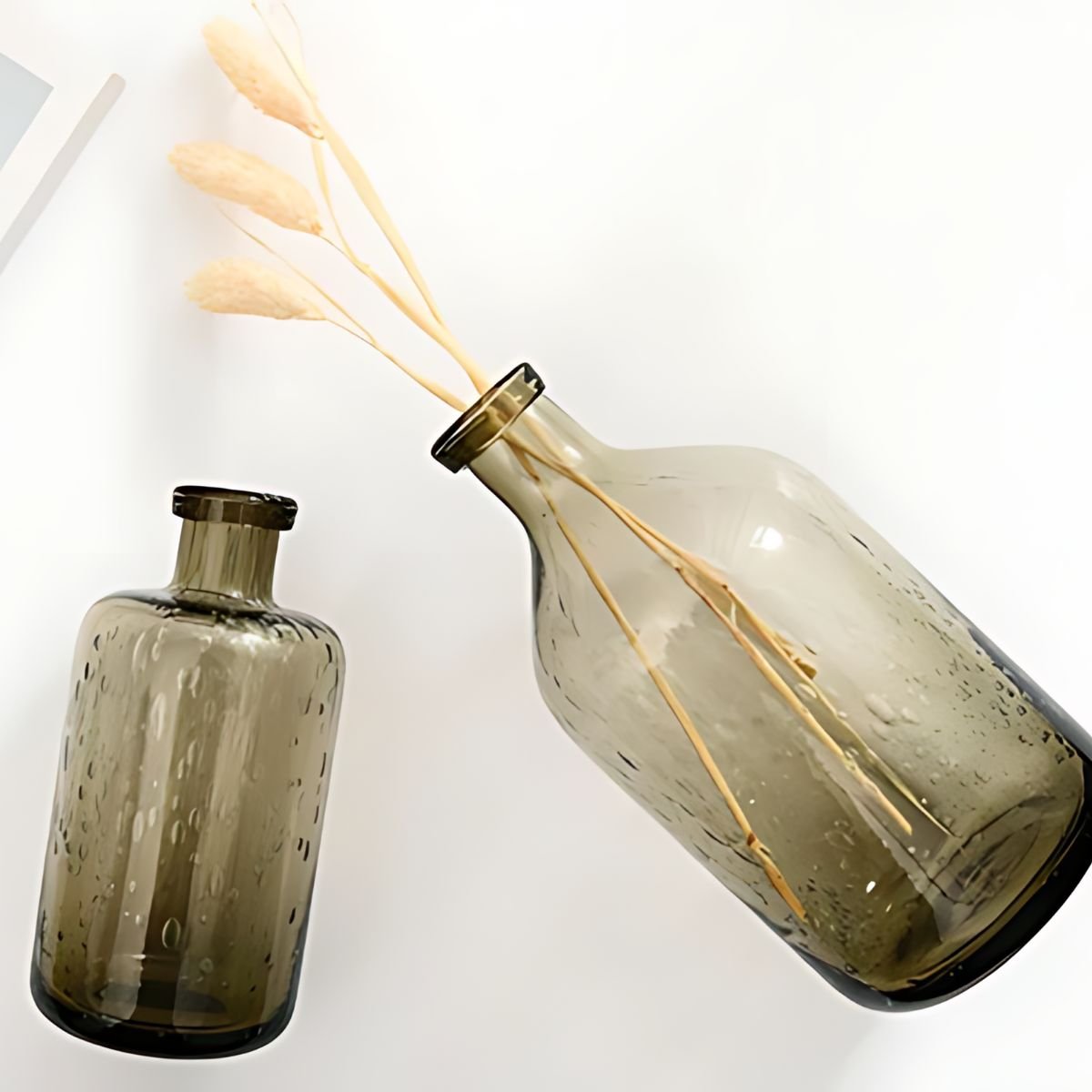 Bottle Glass Vases - Vase - livingroom - beekindled