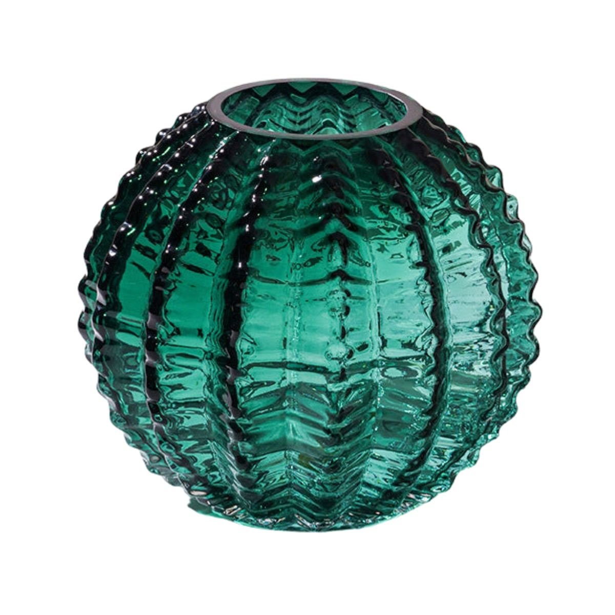 Cactus Glass Vase - Vase - glass - green - beekindled