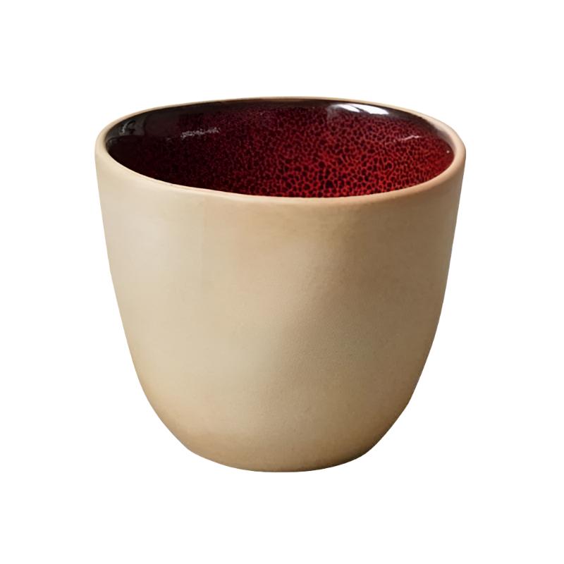 Ceramic Stoneware Cup / 200ml / Red Cup Red bundle beekindled