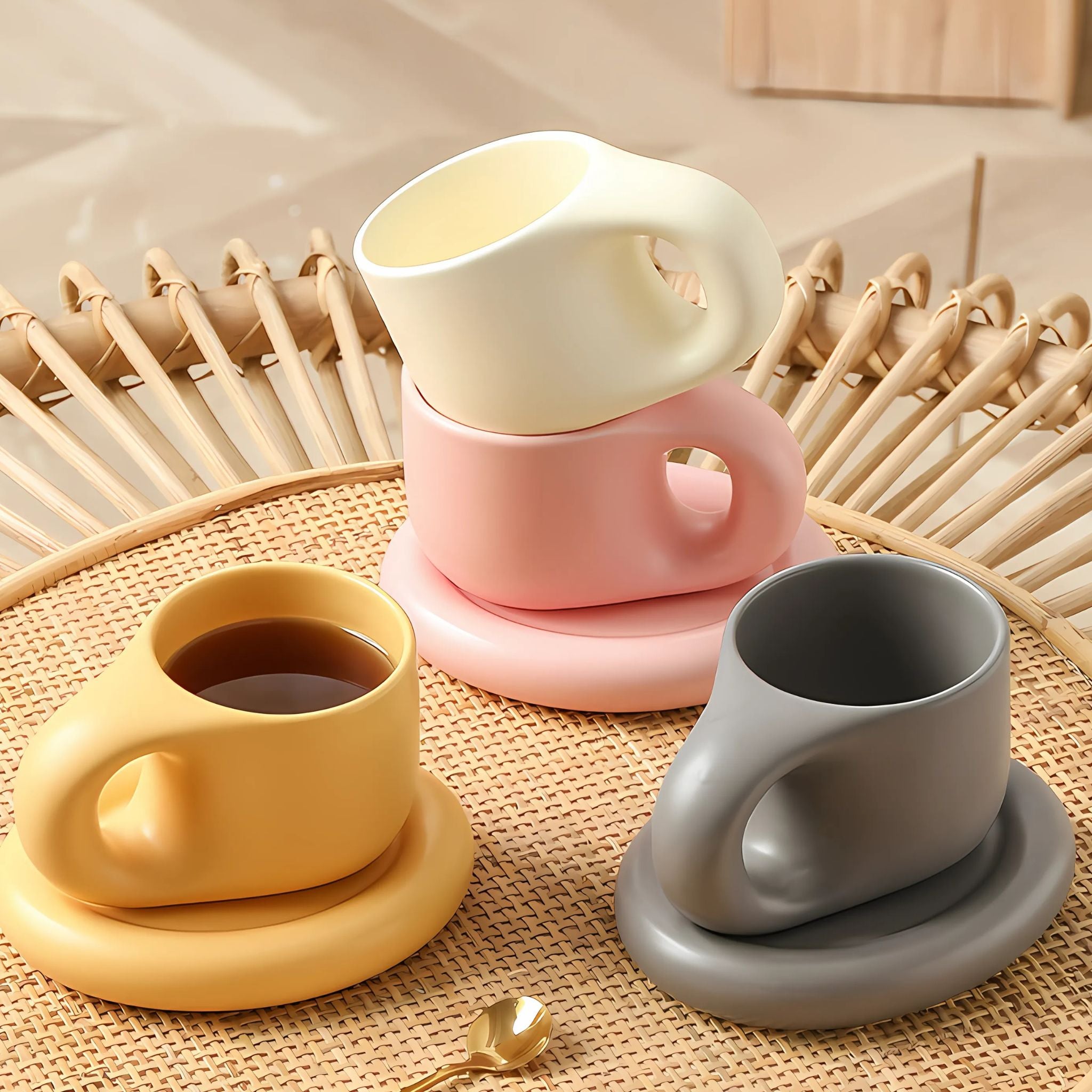Chub Mug + Saucer