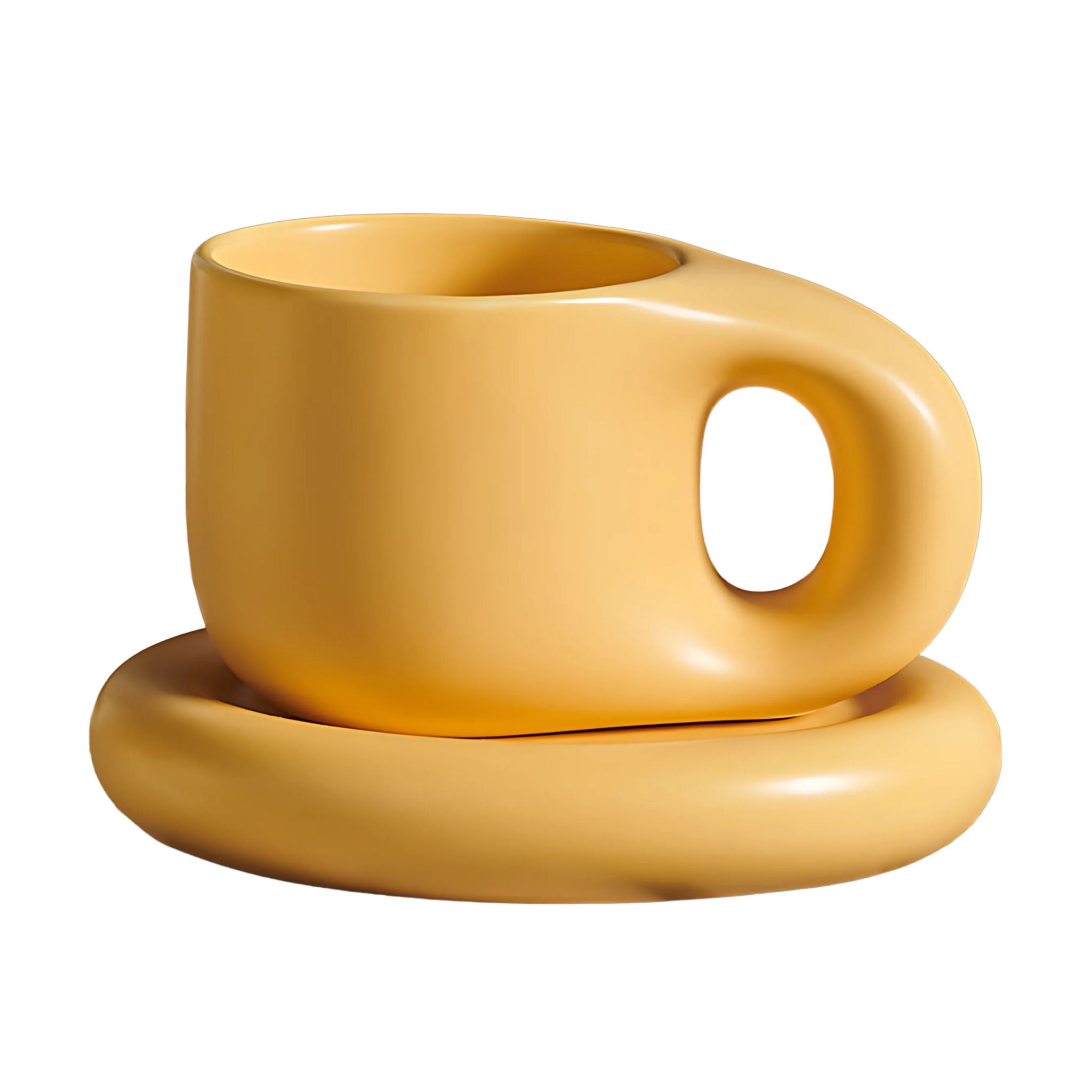 Chub Mug + Saucer