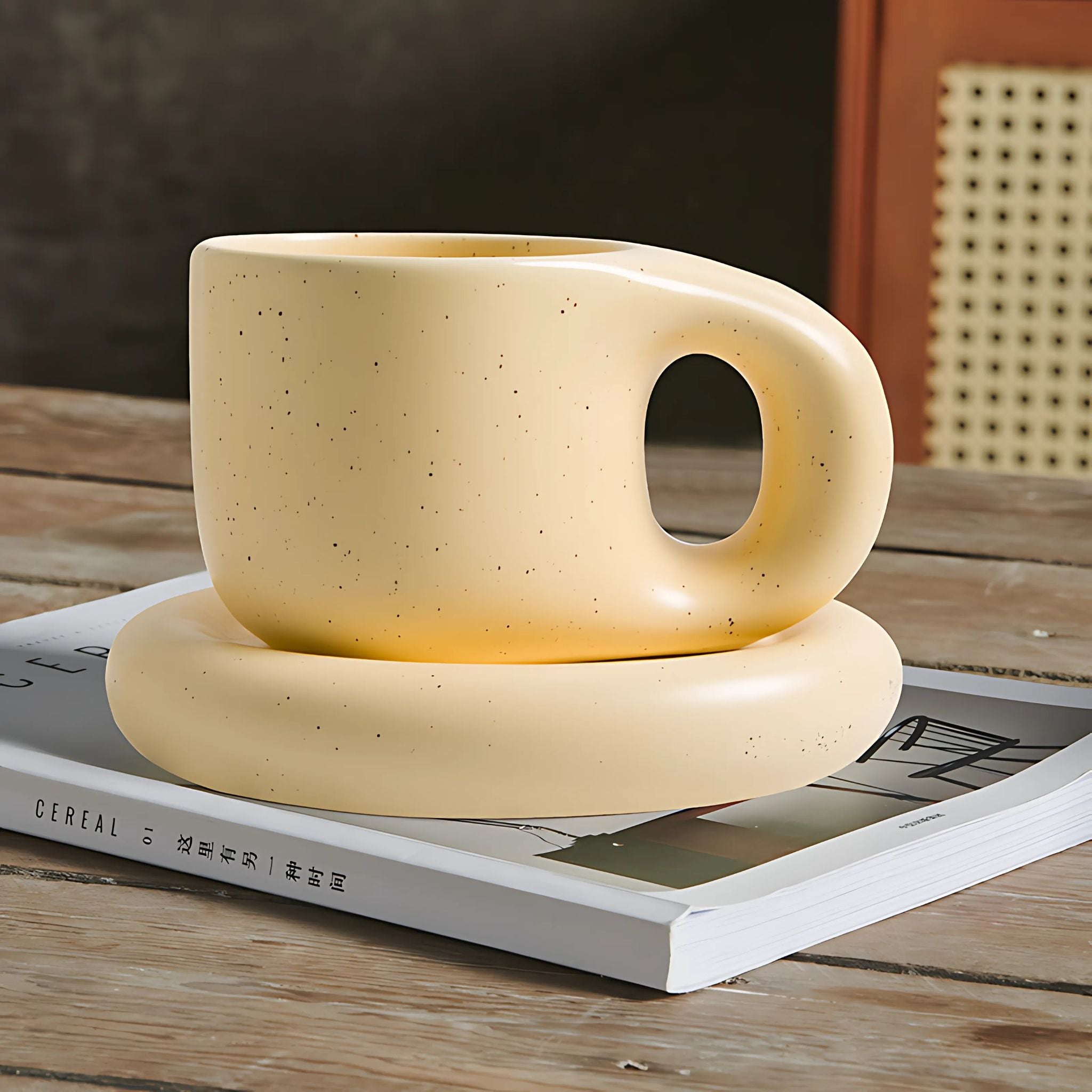 Chub Mug + Saucer