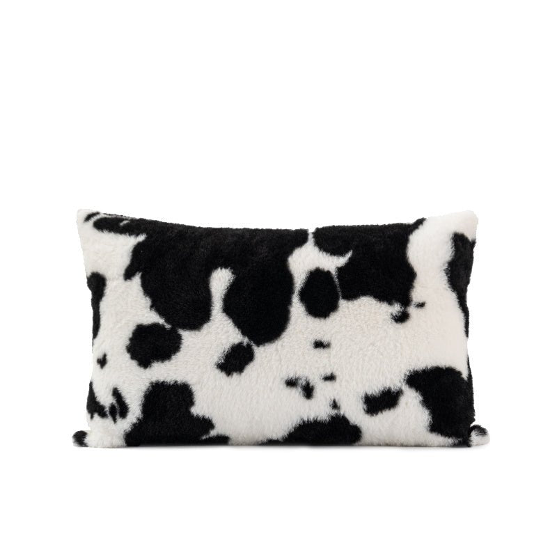 Faux Cow Patterned Pillow - Pillow - bedroom - cushion - beekindled