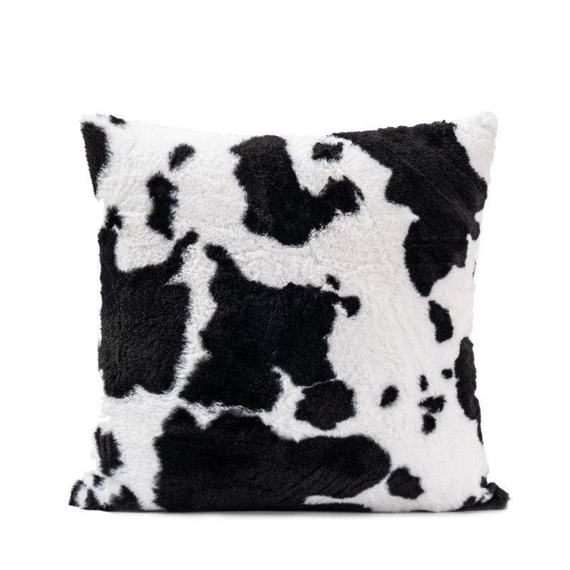 Faux Cow Patterned Pillow - Pillow - bedroom - cushion - beekindled