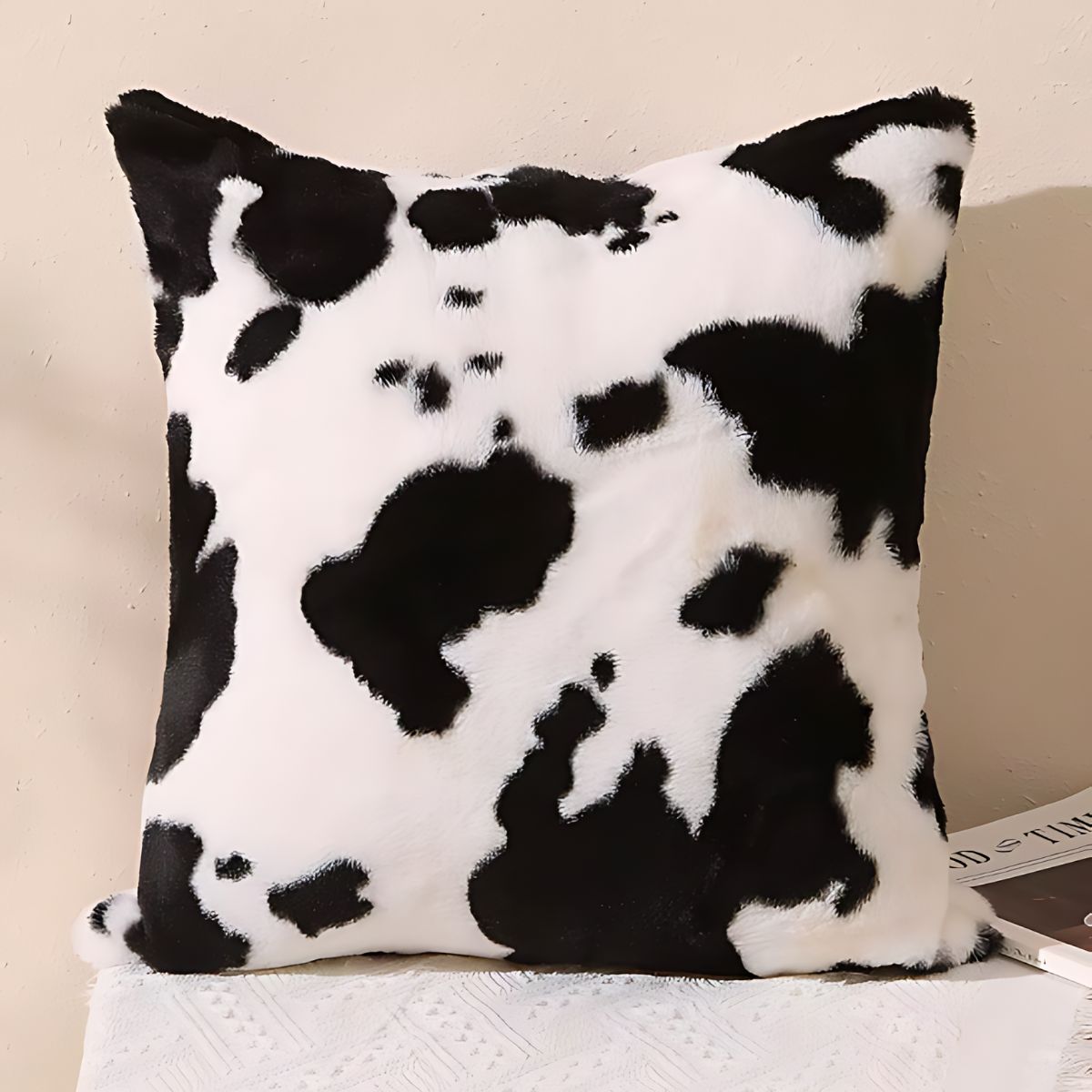 Cow Pillow - Pillow - animal - bedroom - beekindled