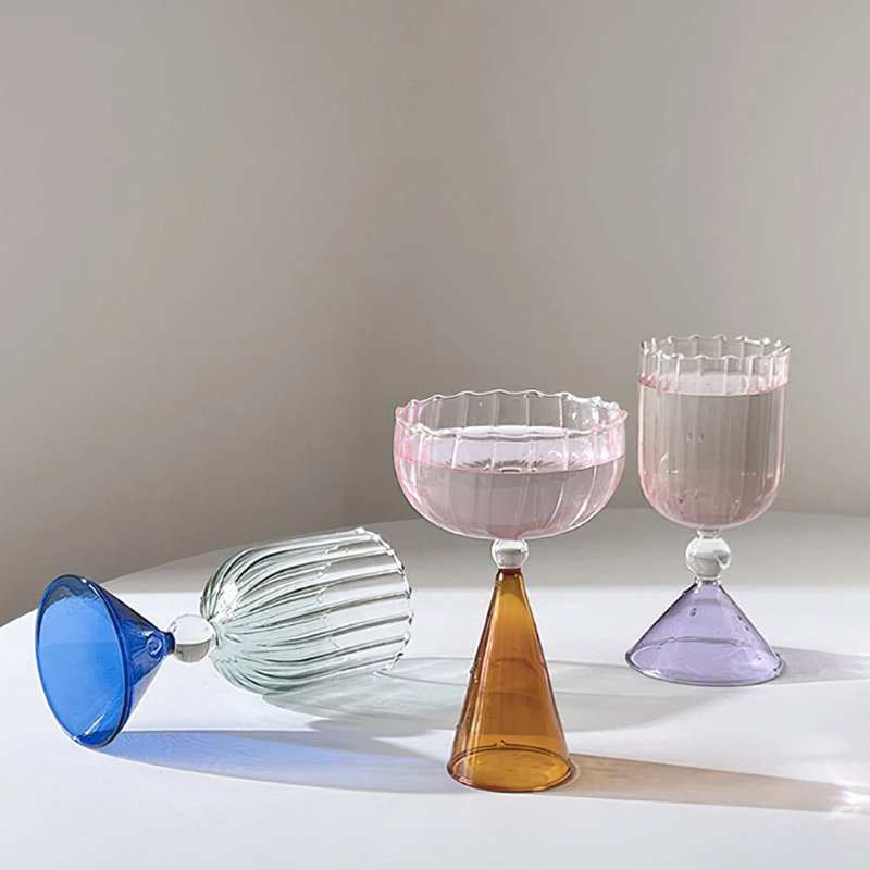 Flower Ripple Cocktail Glass