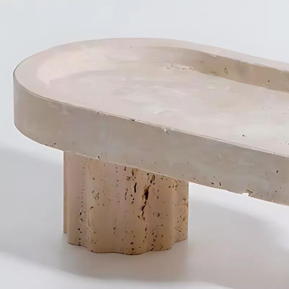 Elevated Stone Tray - Trays - bathroom - livingroom - beekindled