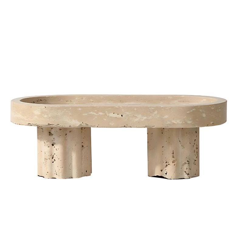 Elevated Stone Tray Trays bathroom beekindled