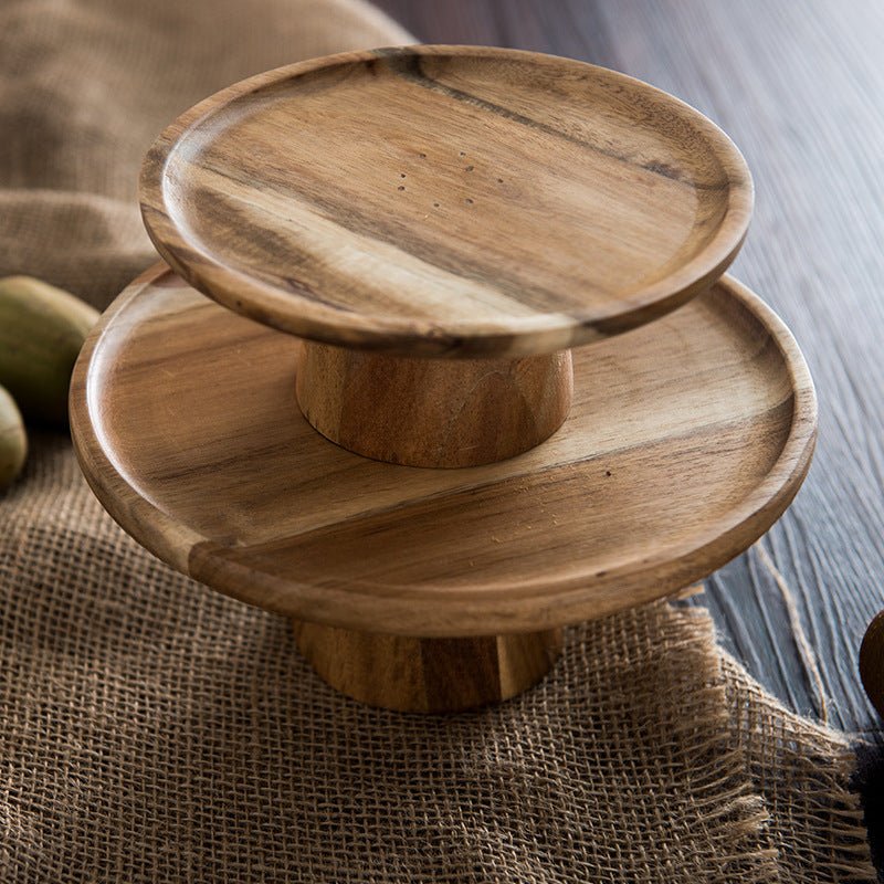 Elevated Wood Tray - Trays - kitchen - storage tray - beekindled