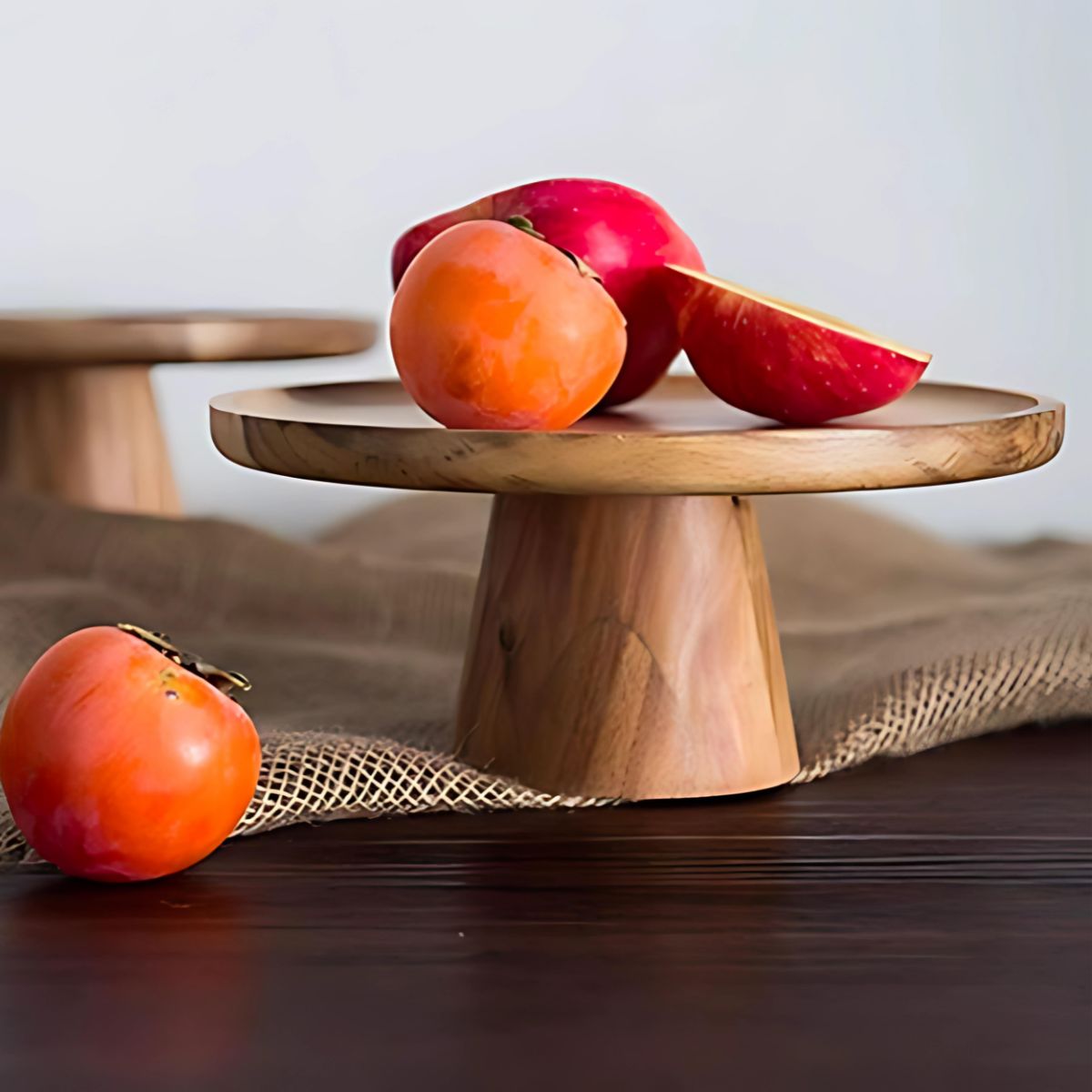 Elevated Wood Tray - Trays - kitchen - storage tray - beekindled