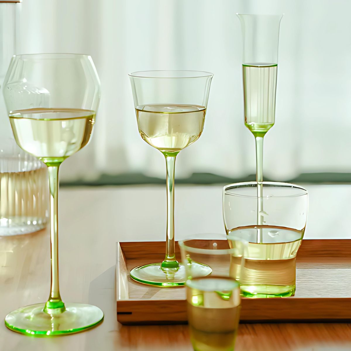 Emerald Stemware - Drinking Glasses - best seller - bundle - beekindled