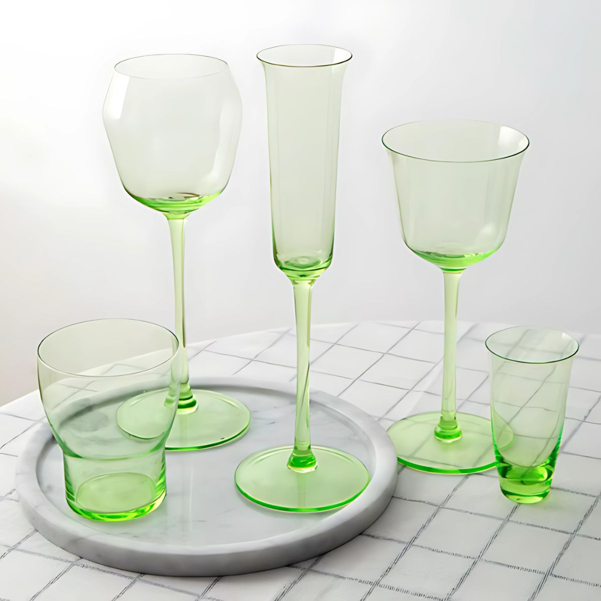 Emerald Stemware - Drinking Glasses - best seller - bundle - beekindled