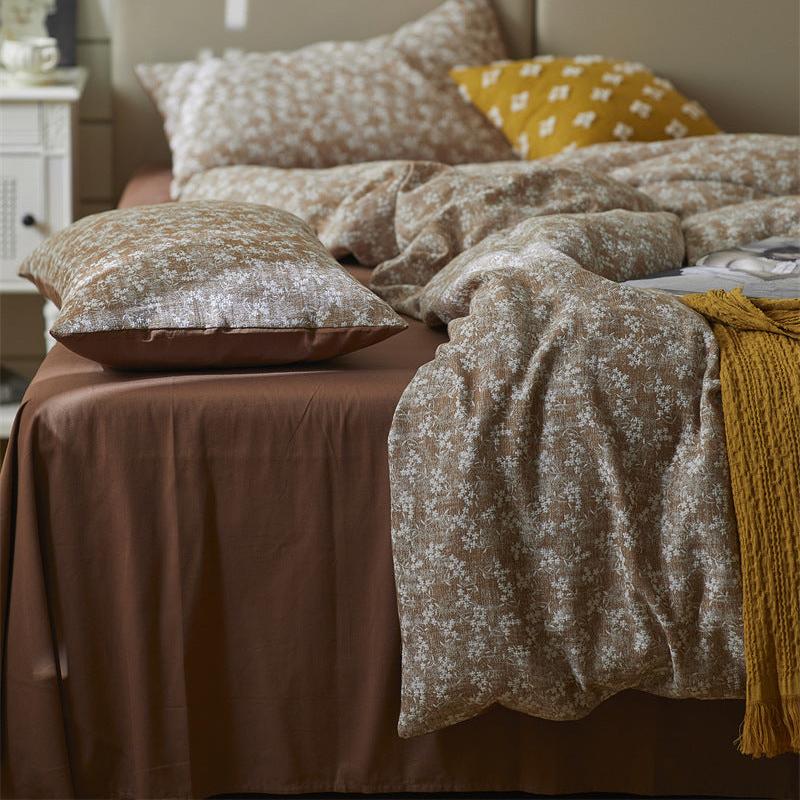 Fall Flower Bedding - Bedding - bed sheet - bedding - beekindled