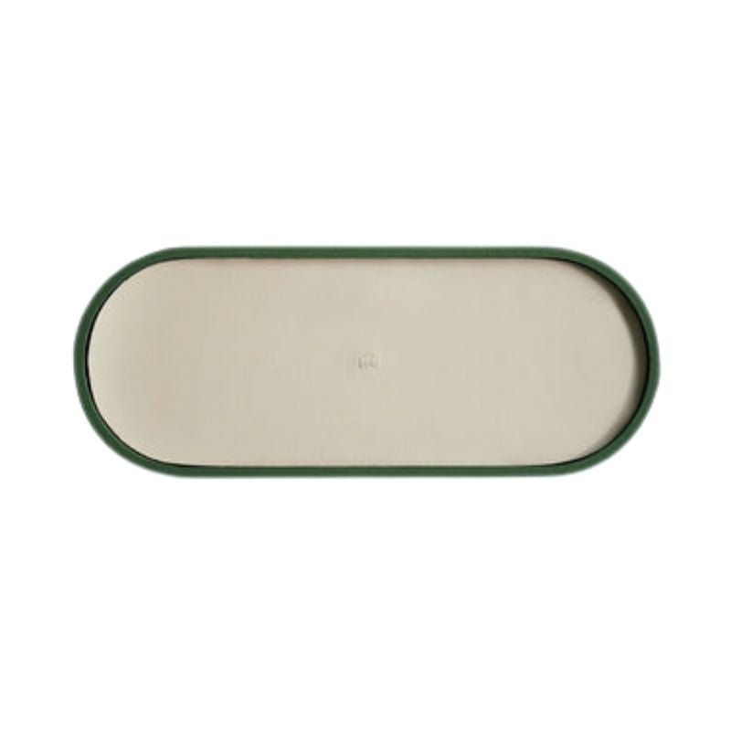 Geometric Wooden Tray Trays Green bathroom beekindled