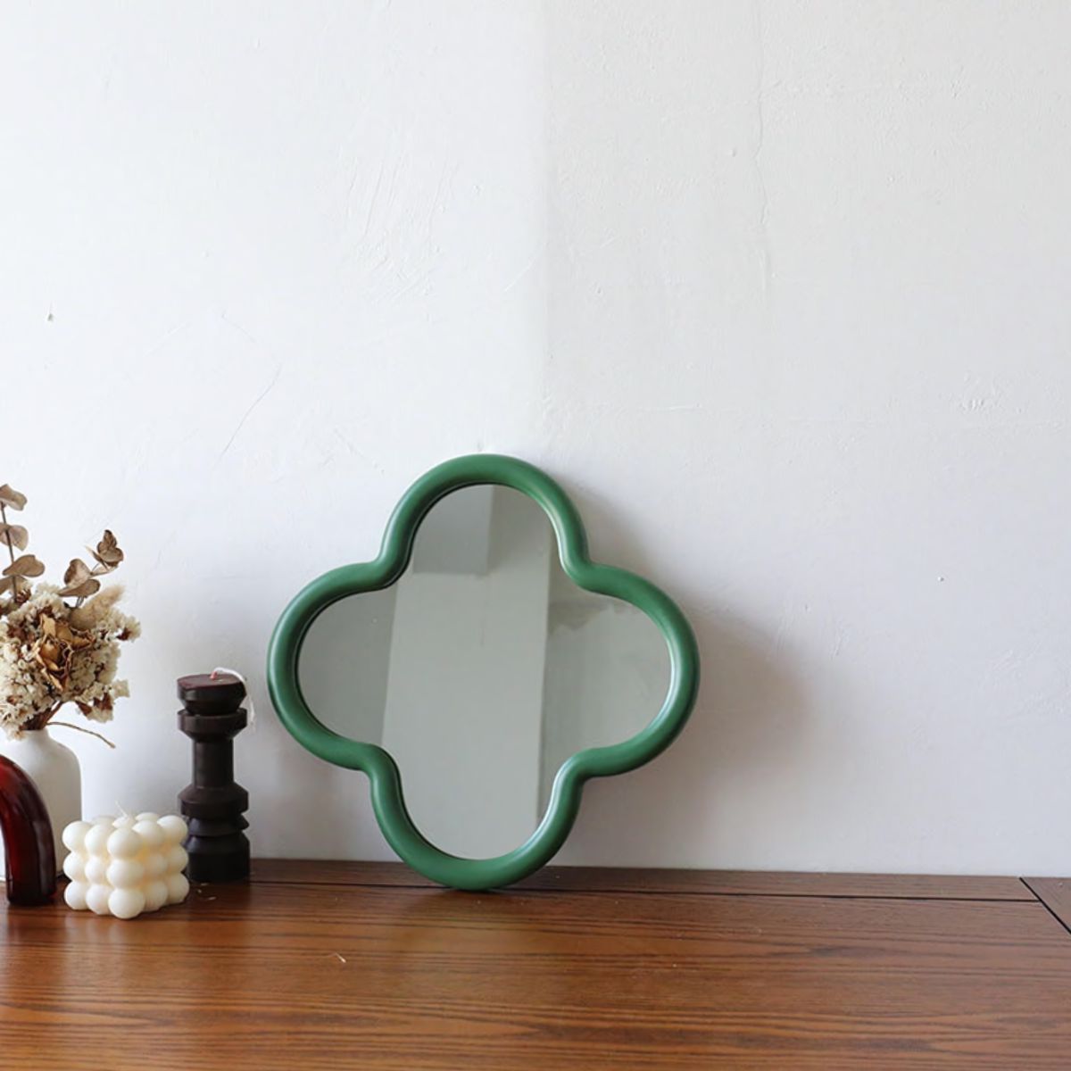 Geometrical Vanity Mirror Mirrors Clover / Green bedroom beekindled