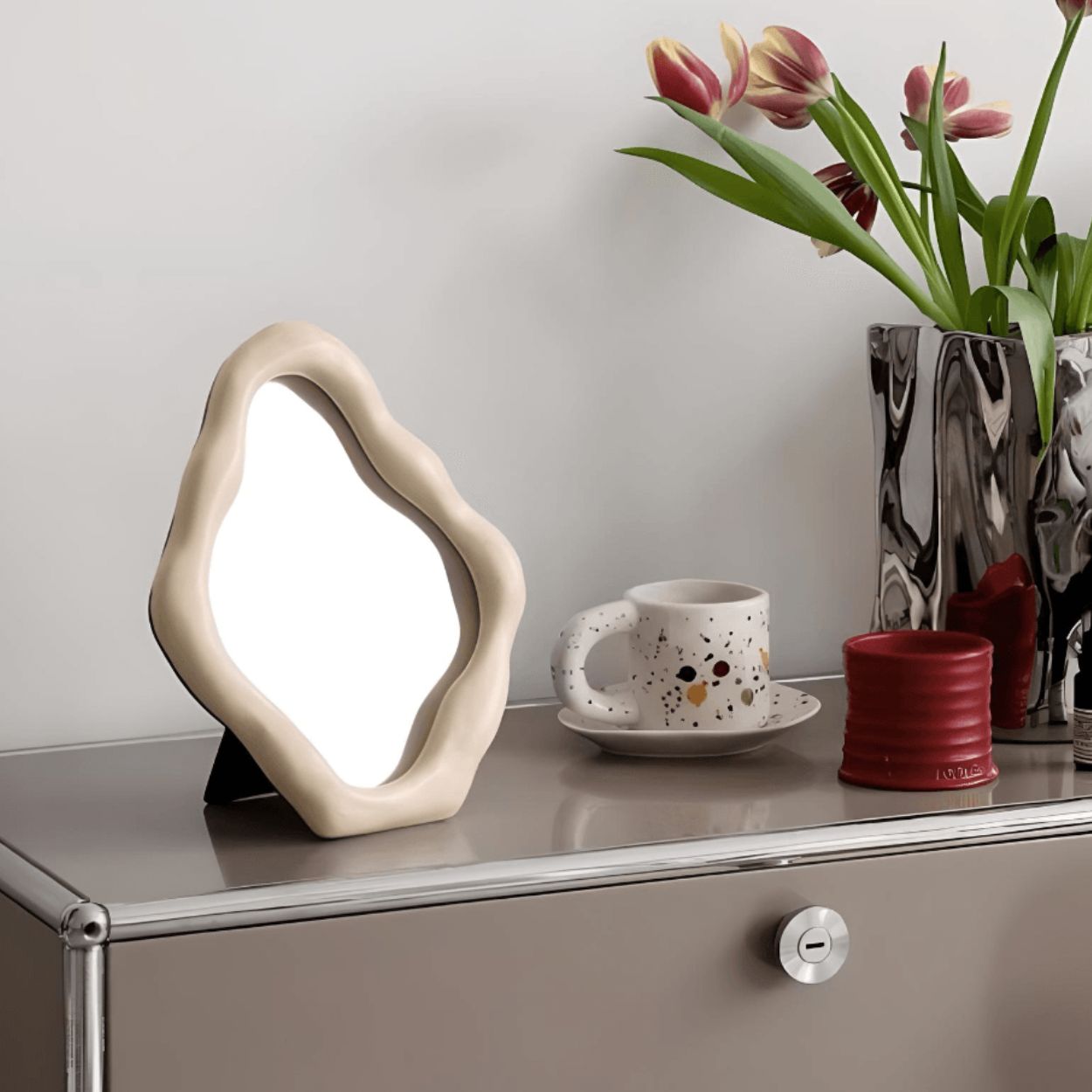 Irregular Desk Mirror - Mirrors - bathroom - bedroom - beekindled