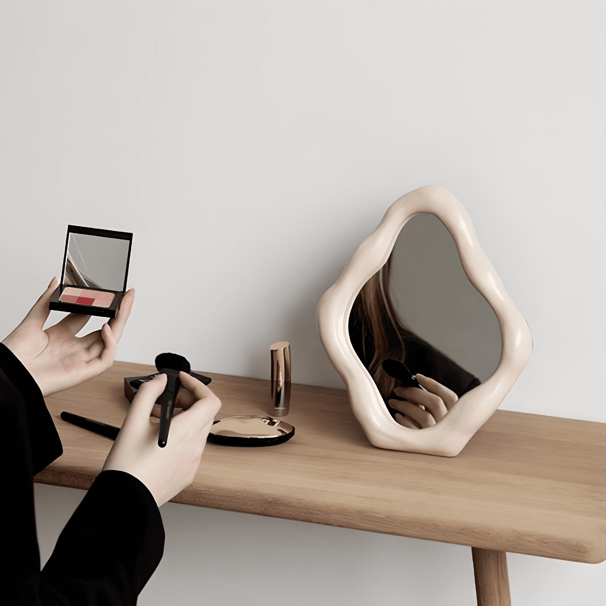 Irregular Desk Mirror - Mirrors - bathroom - bedroom - beekindled