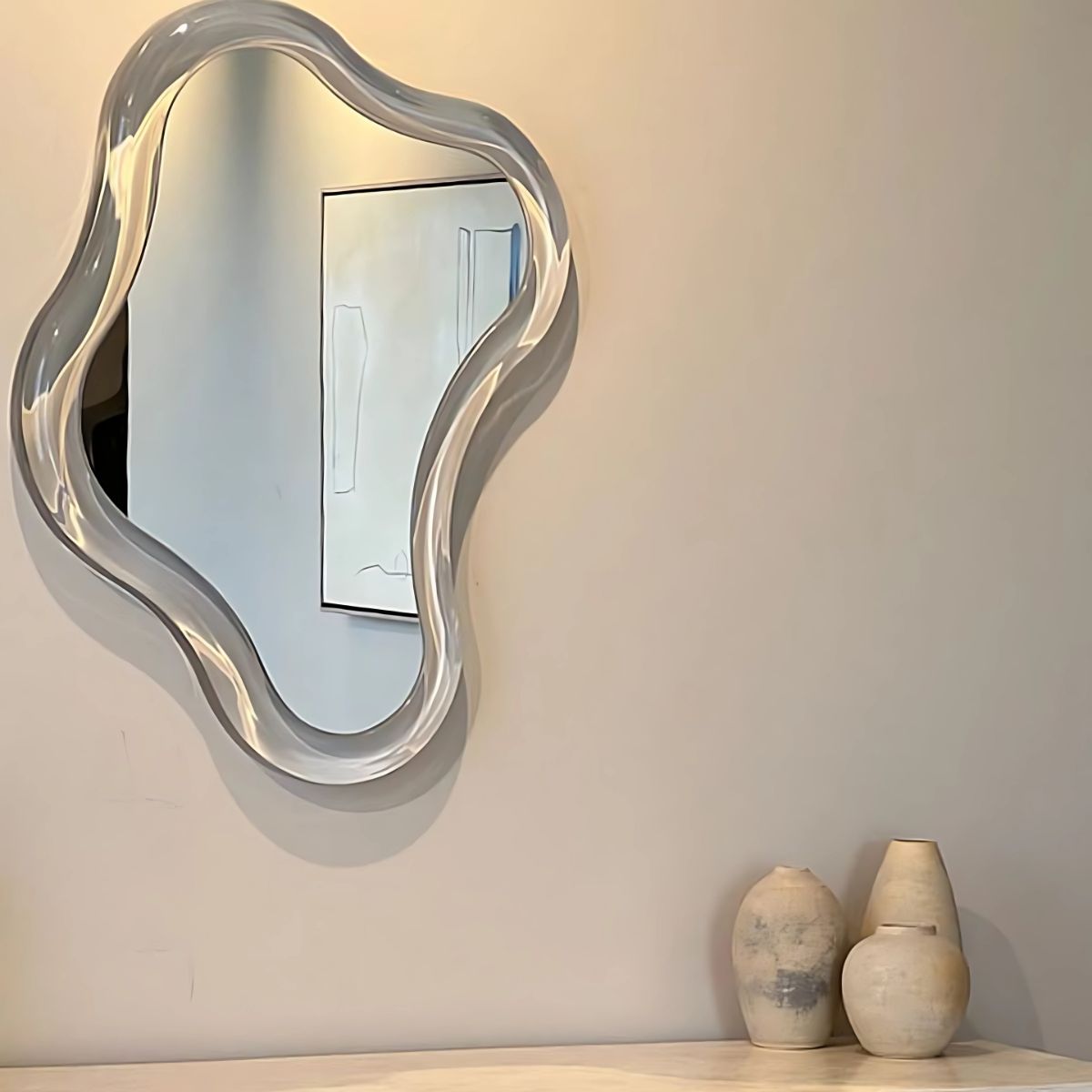 Irregular Wall Mirror - Mirrors - bedroom - decor - beekindled