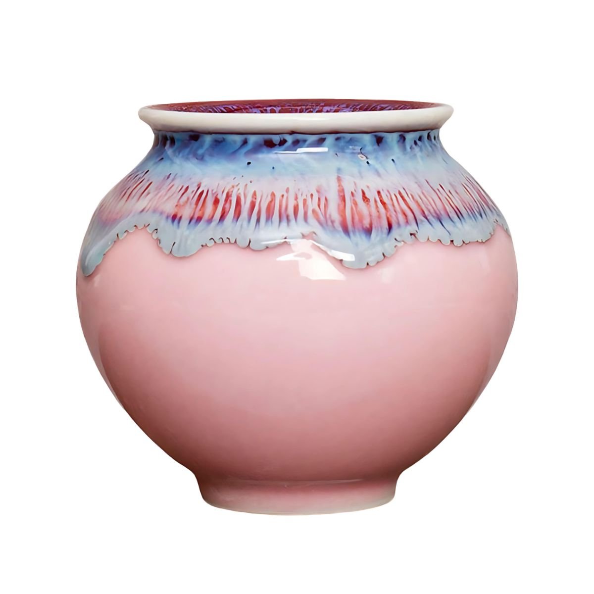 Lava Vase / Bottle Vase Pink / Pot Holder blue beekindled