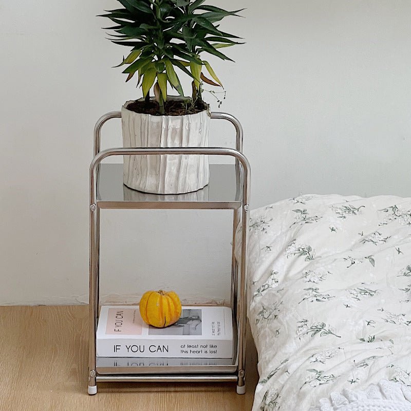 Layered Metal Table - Table - bedroom - furniture - beekindled