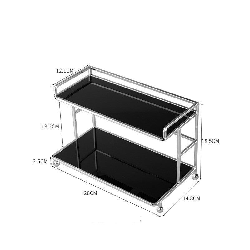 Layered Table Shelf - Storage Shelf - bathroom - bedroom - beekindled