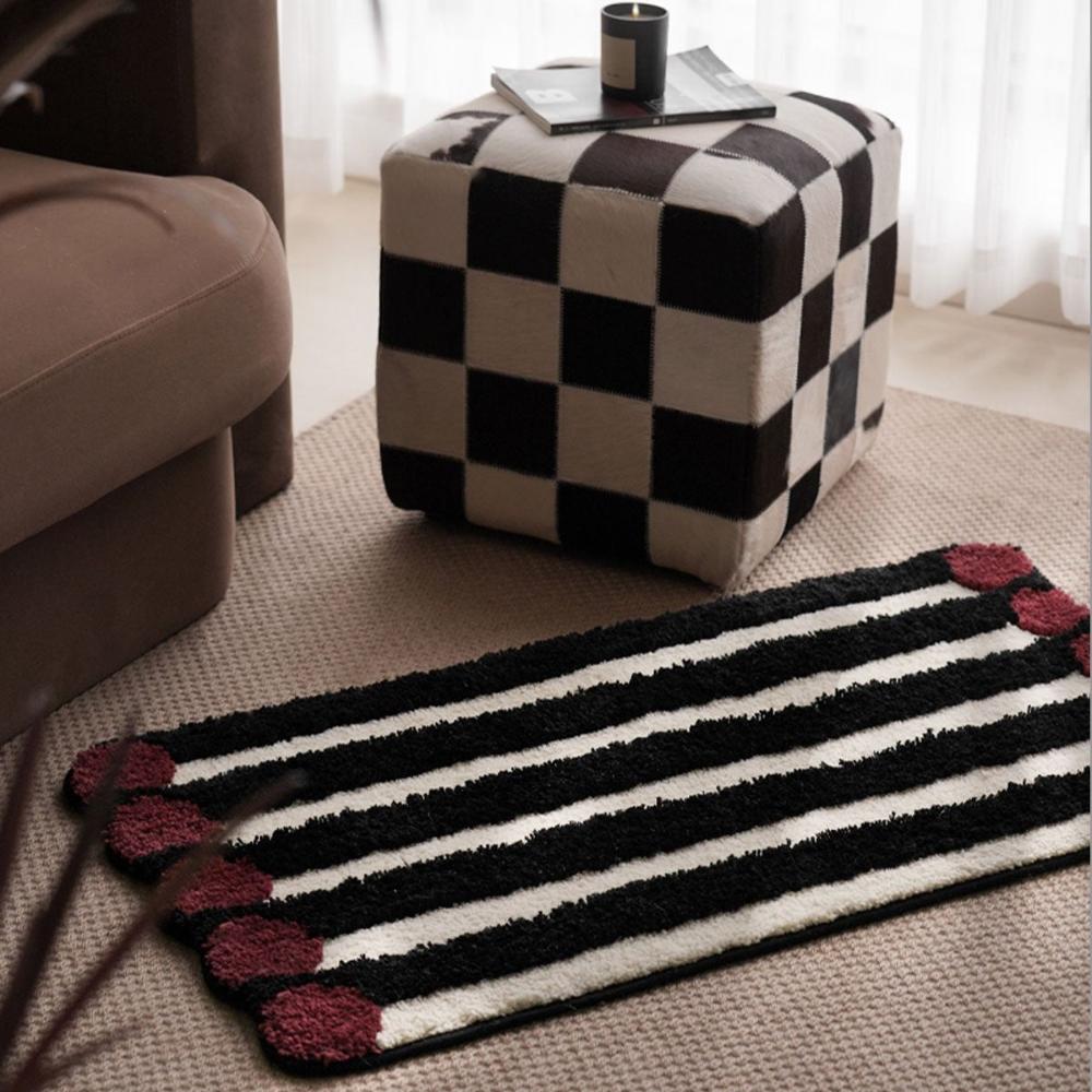 Line Dots Floor Mat - Rugs - bathmat - bathroom - beekindled