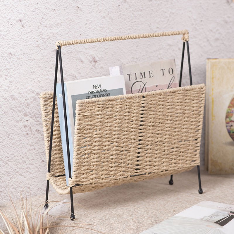 Magazine Holder - Basket - livingroom - office - beekindled