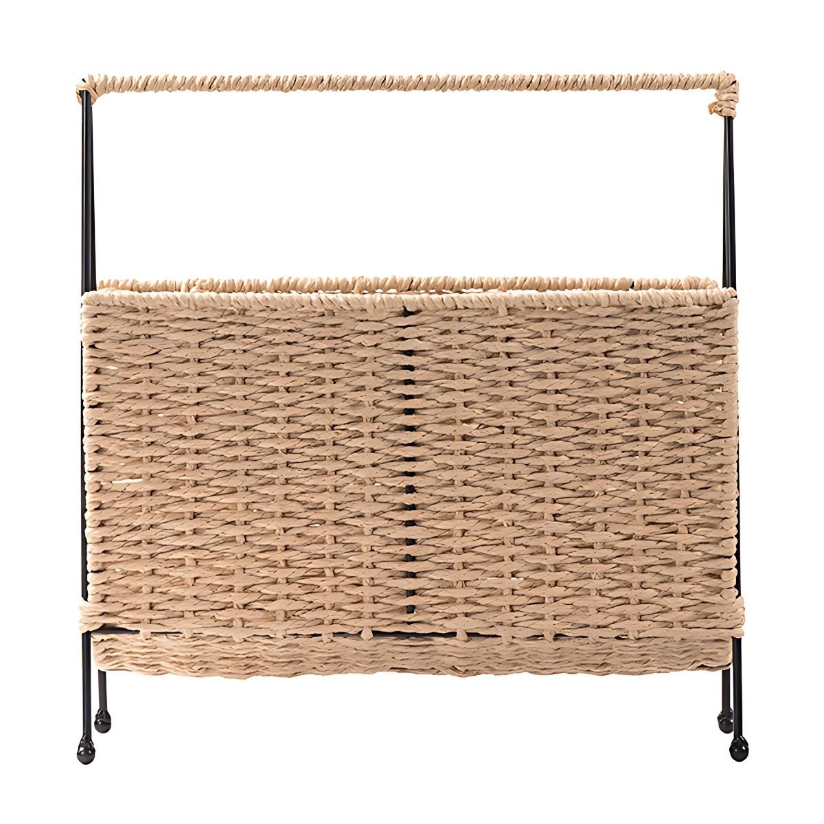 Magazine Holder Rattan Basket Basket basket beekindled