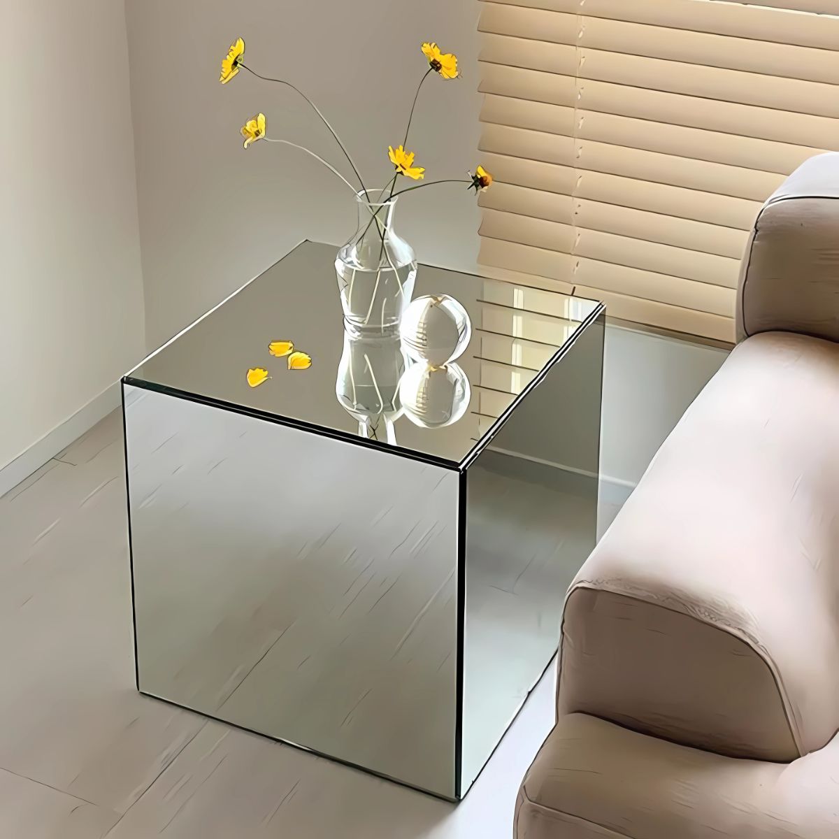 Mirror Box Table - Table - furniture - livingroom - beekindled