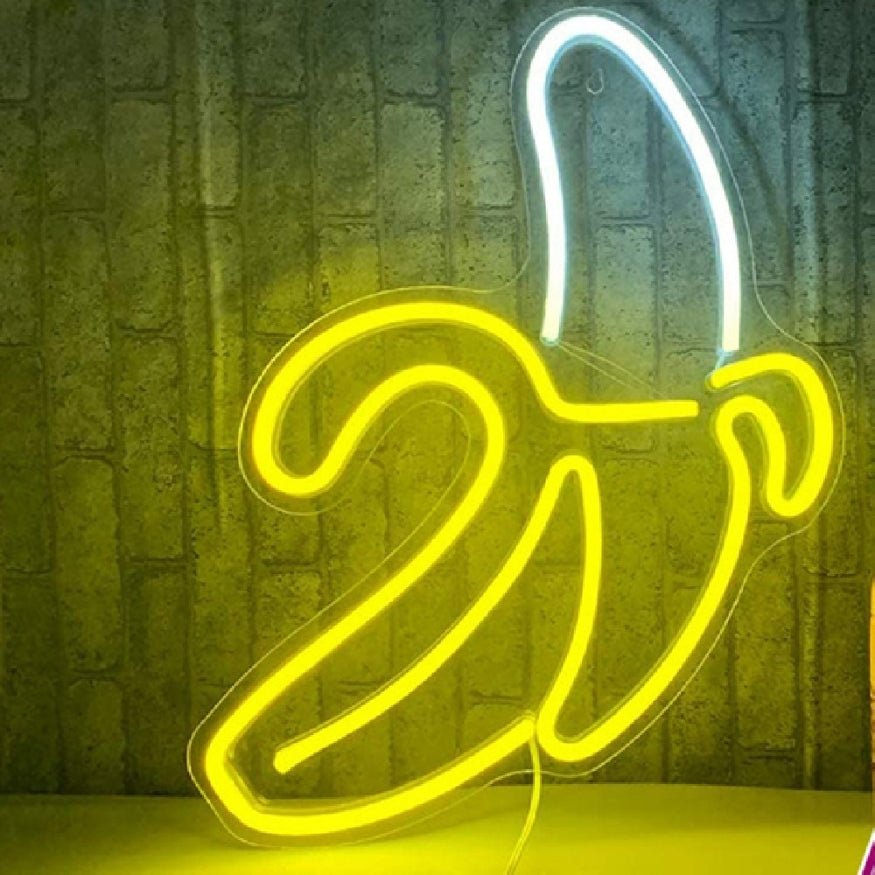 Banana neon led light.
