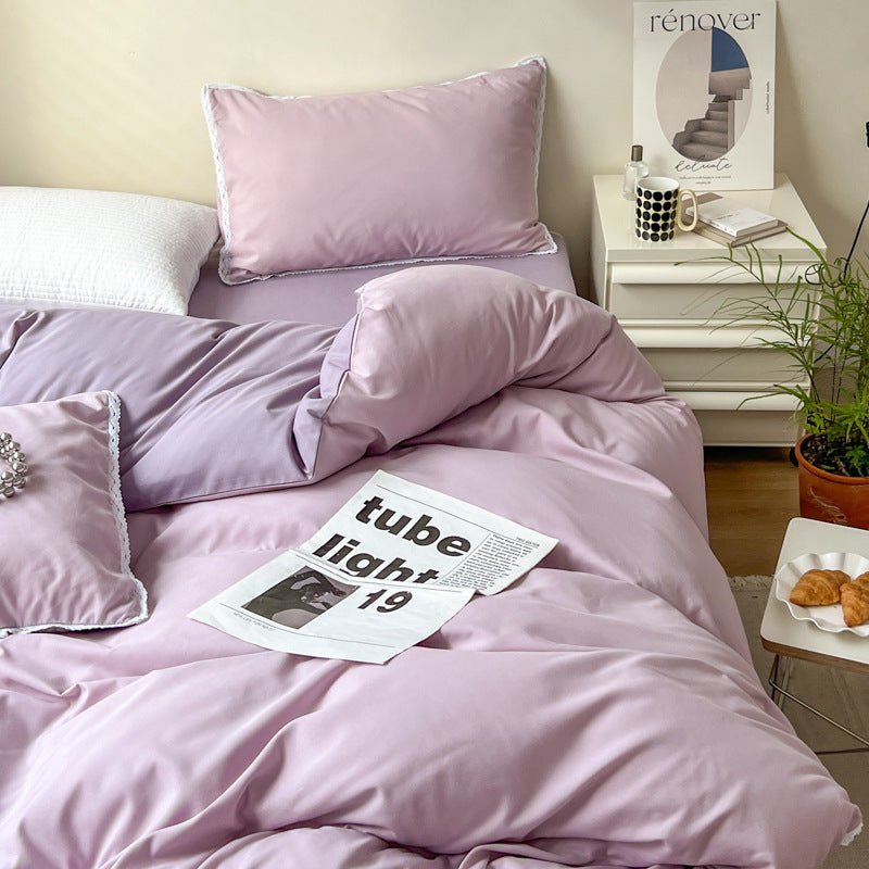 Pastel Duo Bedding - Bedding - bed linen - bed sheet - beekindled