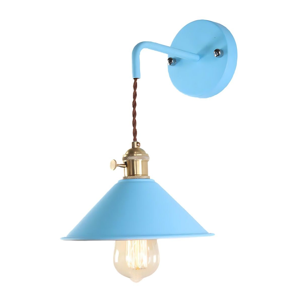 Pendant Wall Lamp Lamps Blue bedroom beekindled