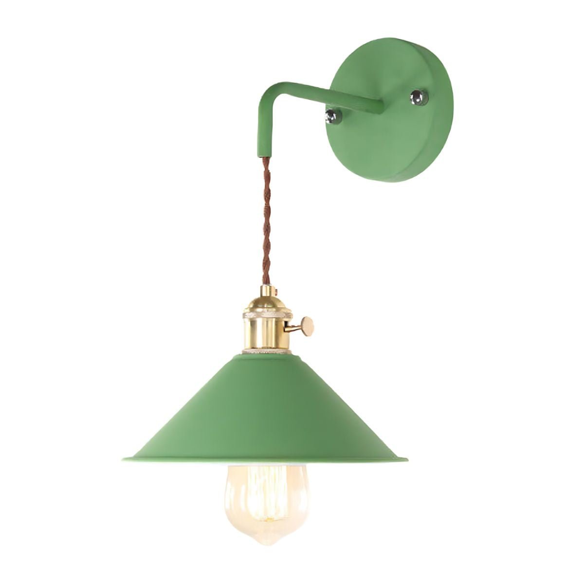 Pendant Wall Lamp Lamps Green bedroom beekindled